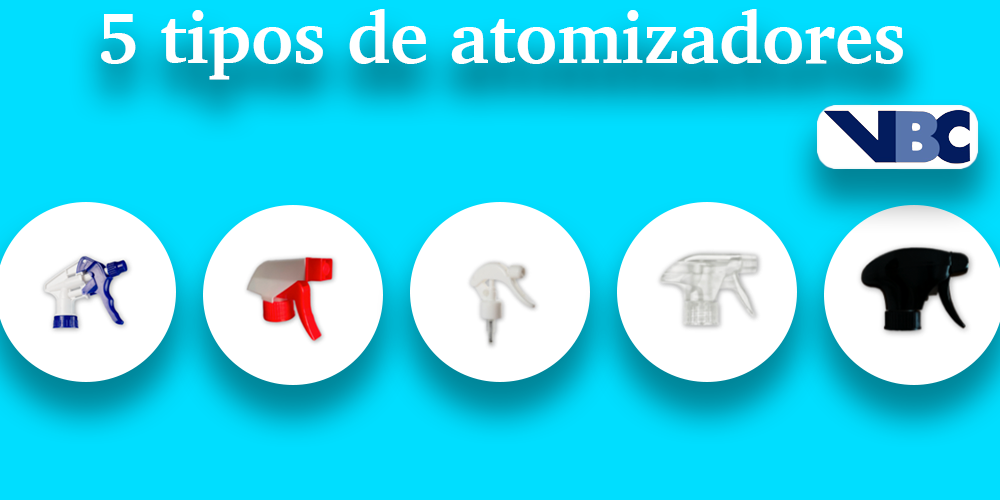 5 tipos de atomizadores
